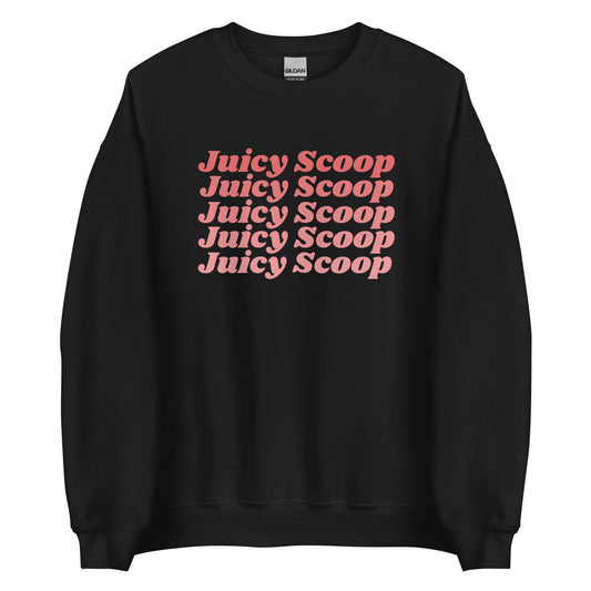 Juicy Scoop Stacked Unisex Sweatshirt