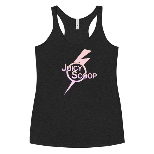 Juicy Scoop Lightning Bolt Women's Racerback Tank