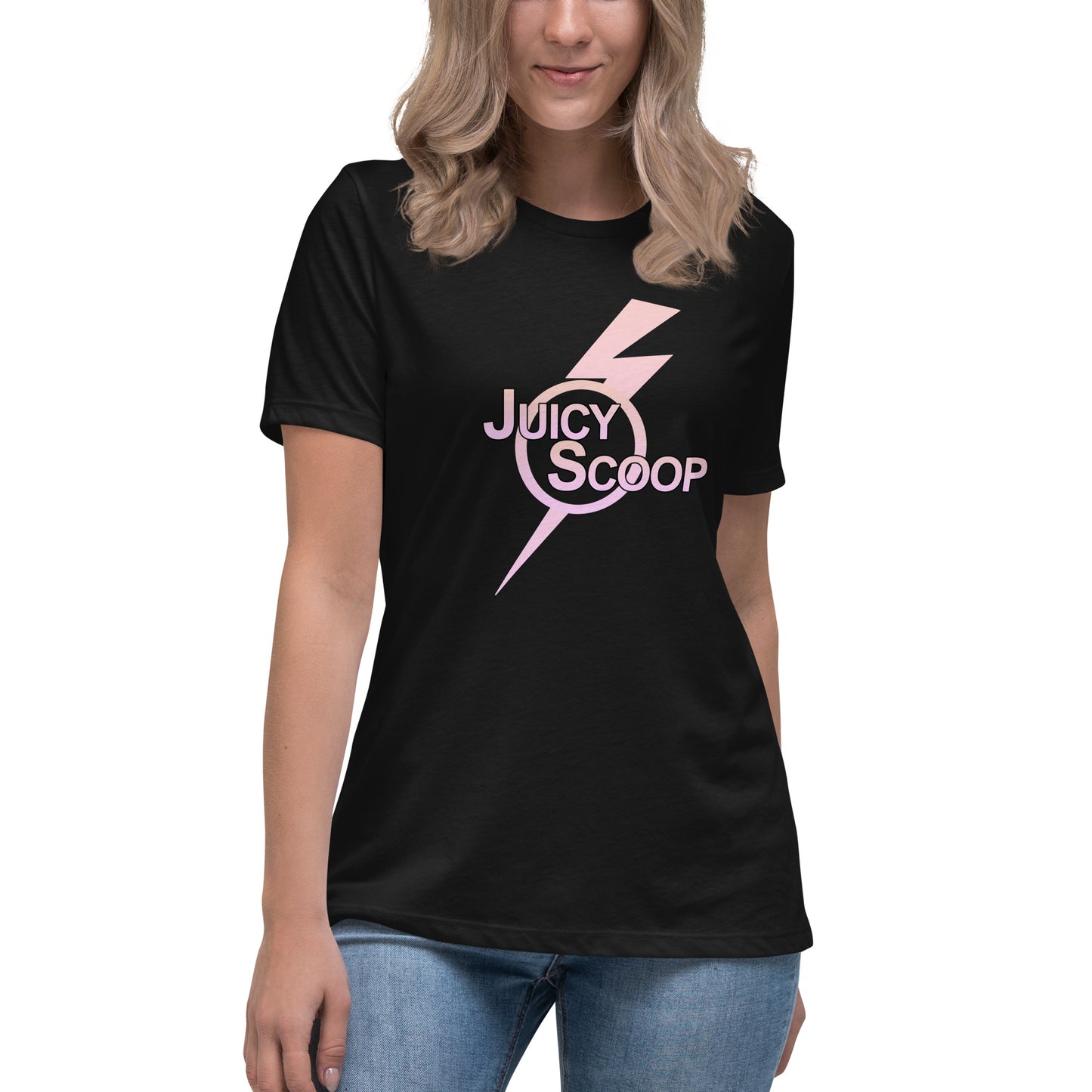 Juicy Scoop Lightning Bolt Women's Relaxed T-Shirt