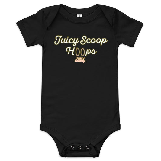 Juicy Scoop Hoops Baby Short Sleeve One Piece