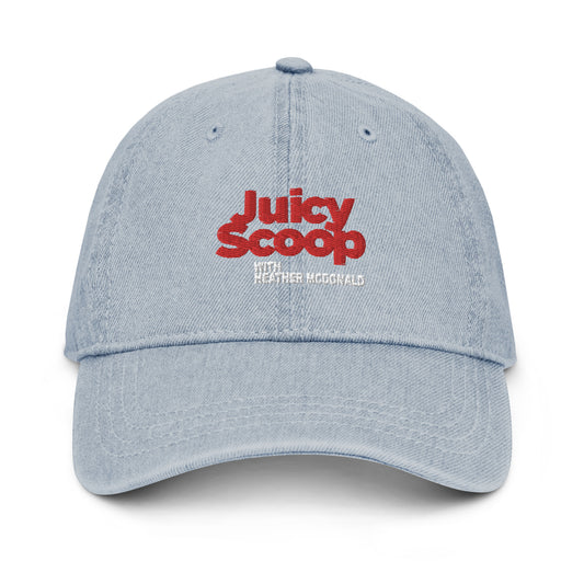 Juicy Scoop with Heather McDonald Denim Hat