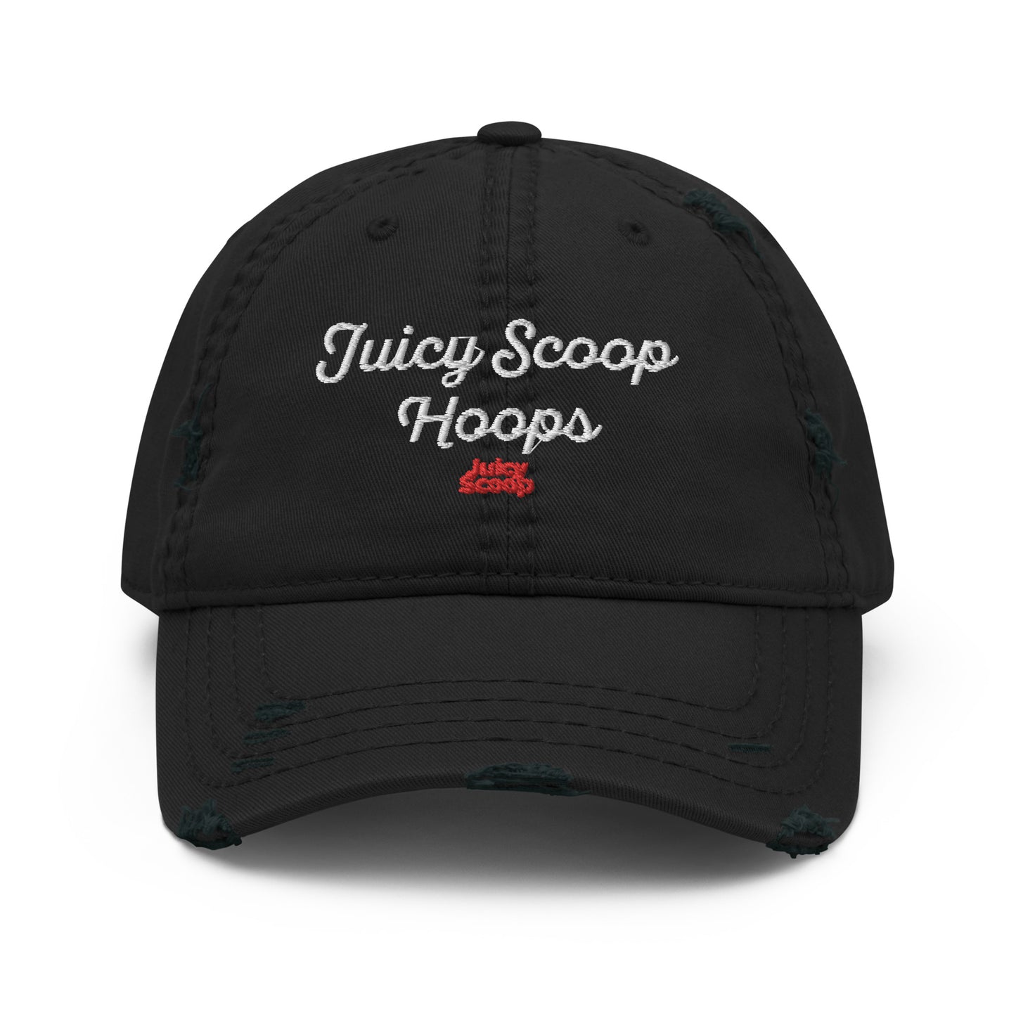 Juicy Scoop Hoops Distressed Dad Hat