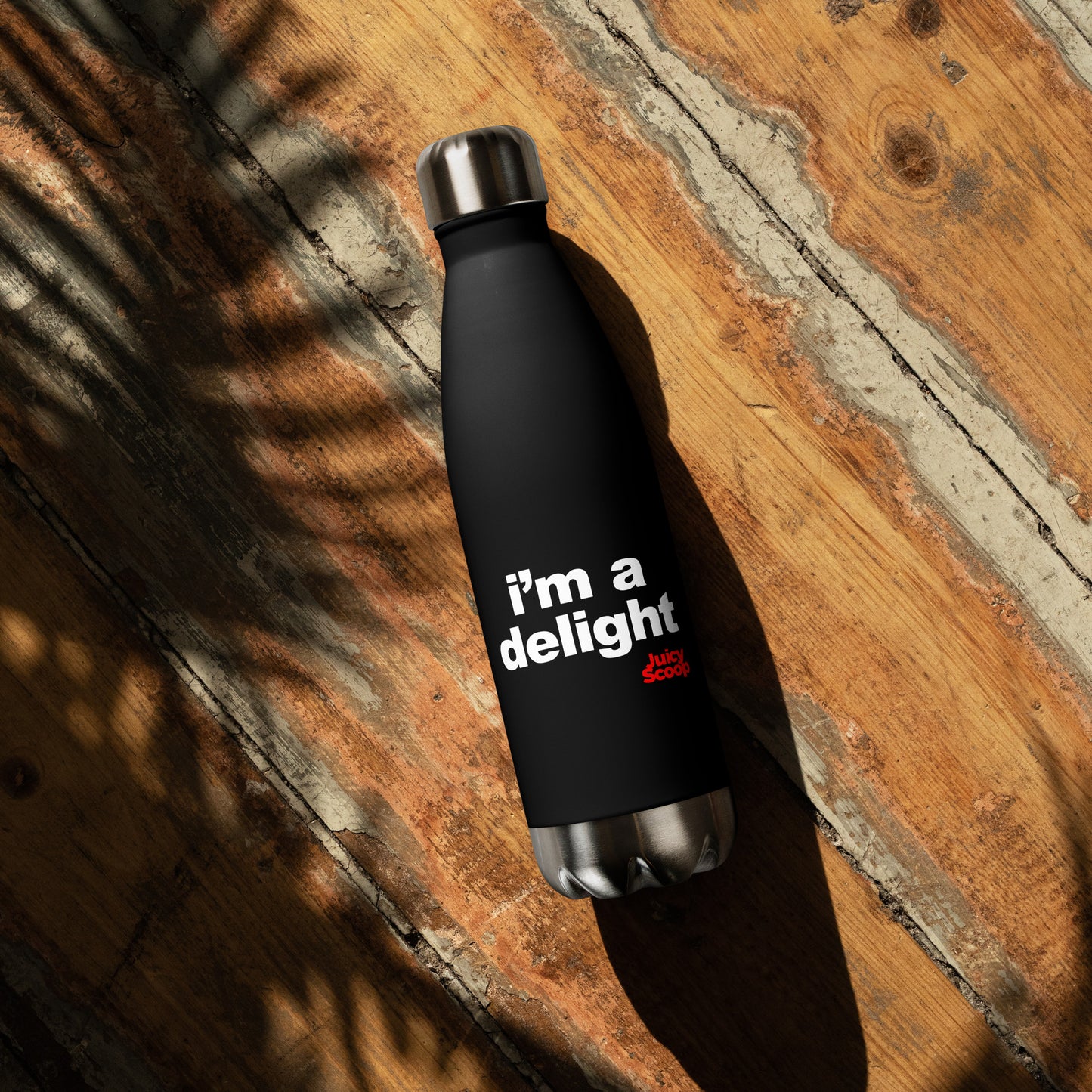 "i'm a delight" Stainless Steel Water Bottle