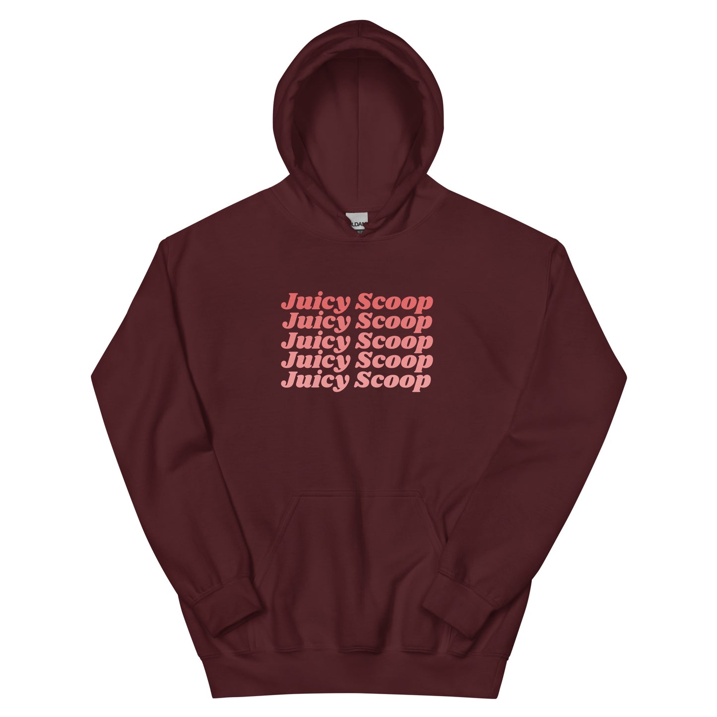 Juicy Scoop Stacked Unisex Hoodie