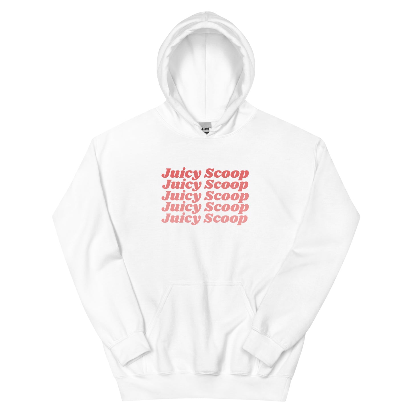 Juicy Scoop Stacked Unisex Hoodie