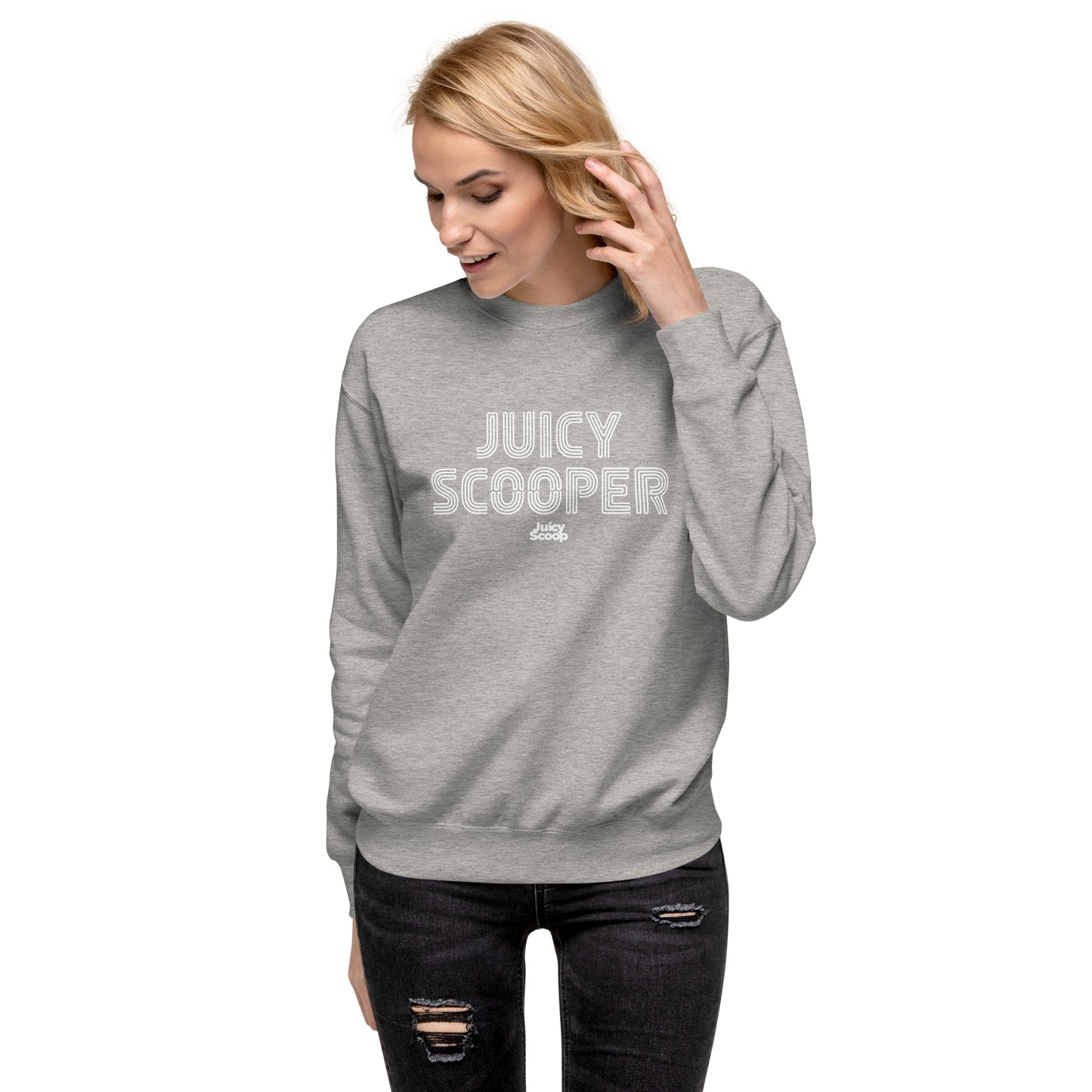 Juicy Scooper Unisex Premium Sweatshirt